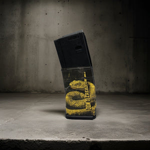 AR-15 Mag Skin - Don't tread on me - WrapMyGun Gun Skins & AR-15 M4 Mag Skins