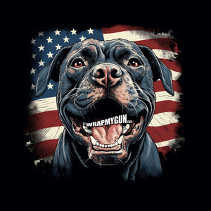 AR-15 Mag Skin - Pitbull - WrapMyGun Gun Skins & AR-15 M4 Mag Skins