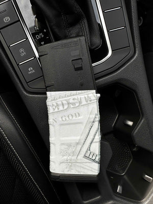 AR-15 Mag Skin - Premium Vinyl Mag Wrap - Money - WrapMyGun Gun Skins & AR-15 M4 Mag Skins