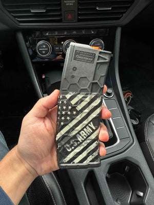 AR-15 Mag Skin - Premium Vinyl Mag Wrap - U.S.Army - WrapMyGun Gun Skins & AR-15 M4 Mag Skins