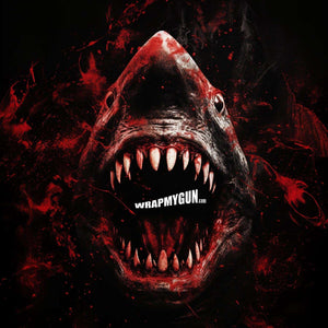 AR-15 Mag Skin - Shark - WrapMyGun Gun Skins & AR-15 M4 Mag Skins