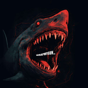 AR-15 Mag Skin - Shark - WrapMyGun Gun Skins & AR-15 M4 Mag Skins