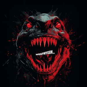 AR-15 Mag Skin - Shark - WrapMyGun Gun Skins & AR-15 M4 Mag Skins