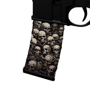 AR-15 Mag Skin - Skulls - WrapMyGun Gun Skins & AR-15 M4 Mag Skins