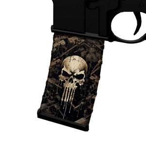 AR-15 Mag Skin - Skulls - WrapMyGun Gun Skins & AR-15 M4 Mag Skins