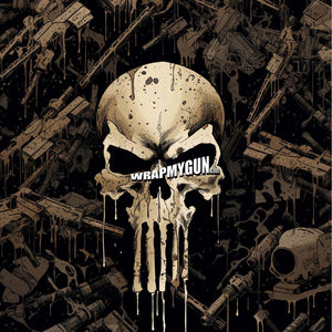 AR-15 Mag Skin - Skulls - WrapMyGun Gun Skins & AR-15 M4 Mag Skins