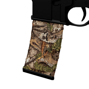 AR-15 Mag Skin - Snake Skin - WrapMyGun Gun Skins & AR-15 M4 Mag Skins