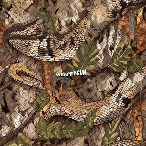 AR-15 Mag Skin - Snake Skin - WrapMyGun Gun Skins & AR-15 M4 Mag Skins