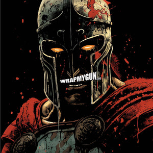 AR-15 Mag Skin - Spartan - WrapMyGun Gun Skins & AR-15 M4 Mag Skins