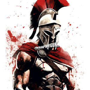 AR-15 Mag Skin - Spartan - WrapMyGun Gun Skins & AR-15 M4 Mag Skins