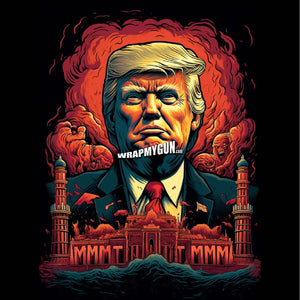 AR-15 Mag Skin - Trump - WrapMyGun Gun Skins & AR-15 M4 Mag Skins