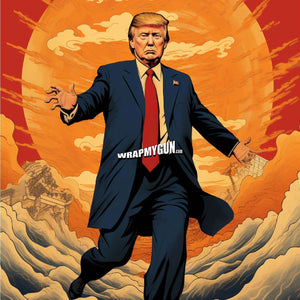 AR-15 Mag Skin - Trump - WrapMyGun Gun Skins & AR-15 M4 Mag Skins