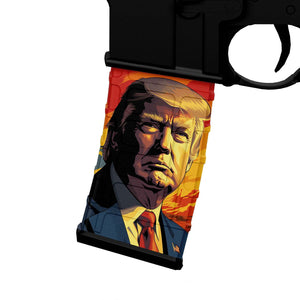 AR-15 Mag Skin - Trump - WrapMyGun Gun Skins & AR-15 M4 Mag Skins