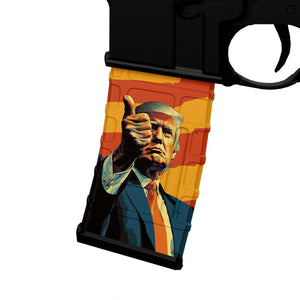 AR-15 Mag Skin - Trump - WrapMyGun Gun Skins & AR-15 M4 Mag Skins
