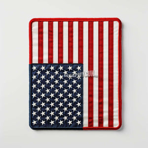 AR-15 Mag Skin - USA Patch - WrapMyGun Gun Skins & AR-15 M4 Mag Skins