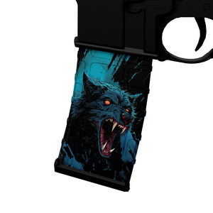 AR-15 Mag Skin - Wolf - WrapMyGun Gun Skins & AR-15 M4 Mag Skins