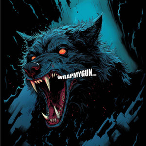 AR-15 Mag Skin - Wolf - WrapMyGun Gun Skins & AR-15 M4 Mag Skins