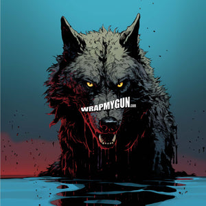 AR-15 Mag Skin - Wolf - WrapMyGun Gun Skins & AR-15 M4 Mag Skins