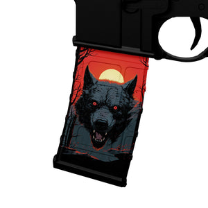 AR-15 Mag Skin - Wolf - WrapMyGun Gun Skins & AR-15 M4 Mag Skins