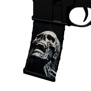 AR-15 Mag Skin - Zombie - WrapMyGun Gun Skins & AR-15 M4 Mag Skins