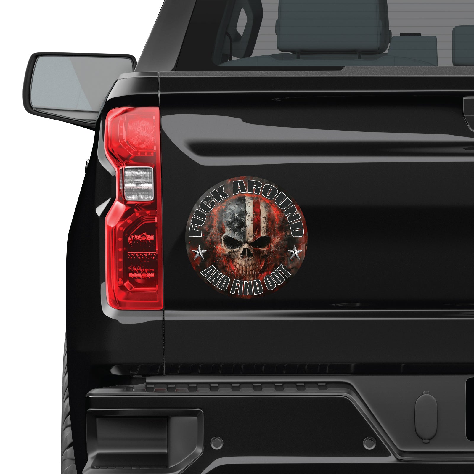 FAFO Skull Stickers - Fuck Around and Find Out Decals