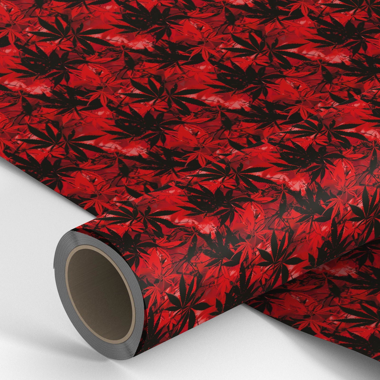 Gear Skin Sheets - Cannabis Red Camo - WrapMyGun Gun Skins & AR-15 M4 Mag Skins