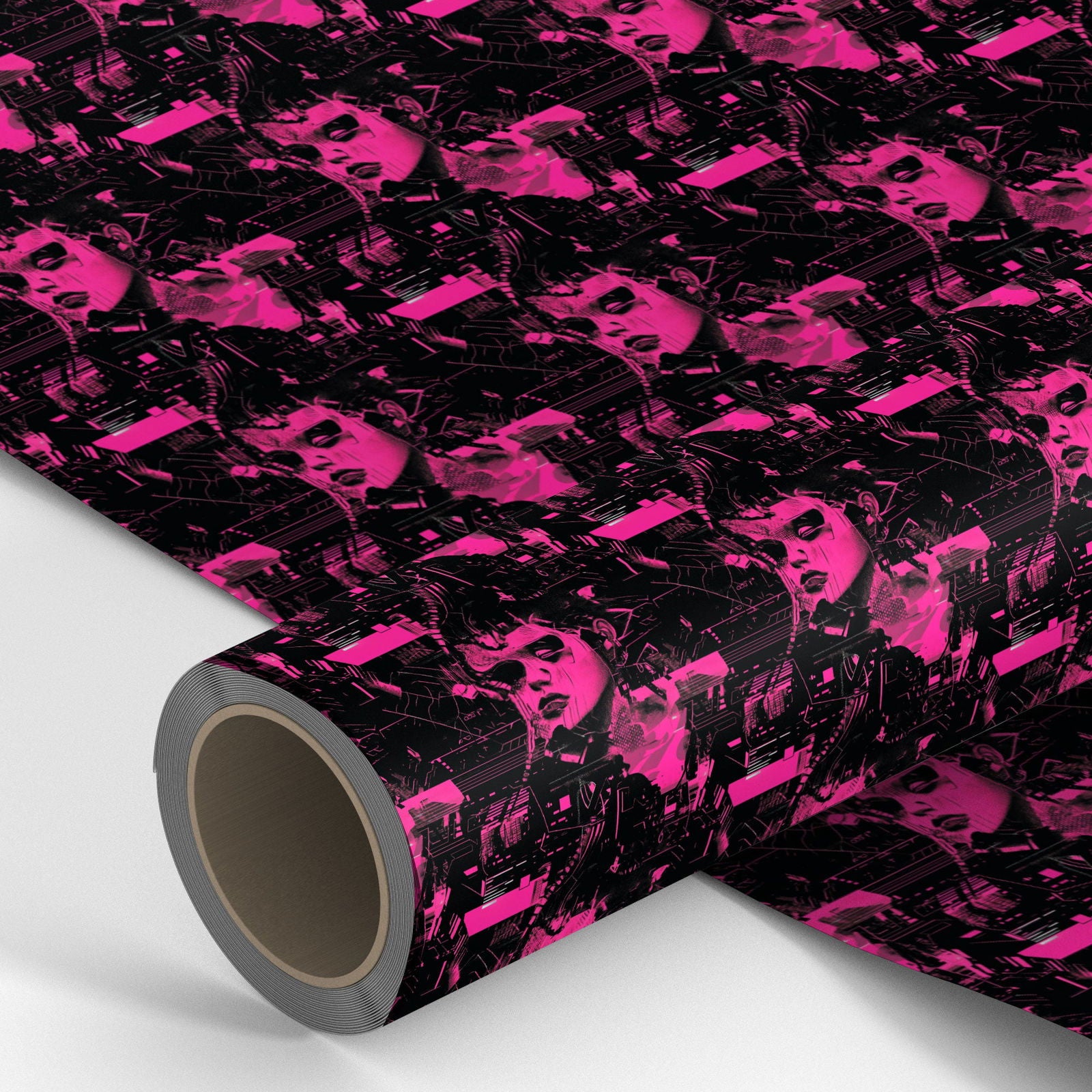 Gear Skin Sheets - Cyberpunk Woman - WrapMyGun Gun Skins & AR-15 M4 Mag Skins