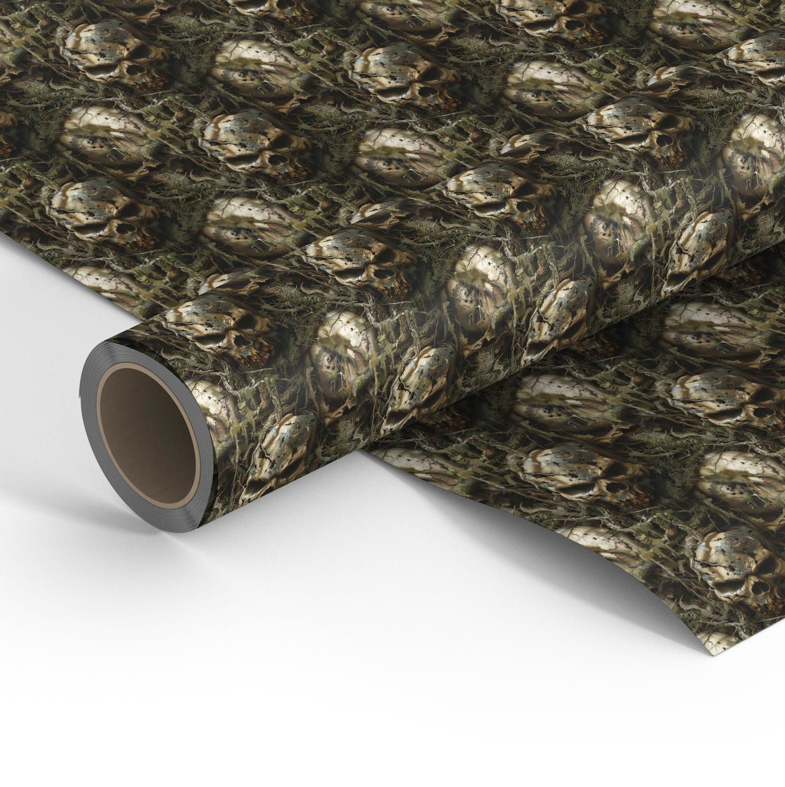 Gear Skin Sheets - Green Skull Camouflage - WrapMyGun Gun Skins & AR-15 M4 Mag Skins