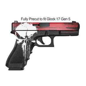 Gun Skin Premium Vinyl Pistol Wrap - WrapMyGun Gun Skins & AR-15 M4 Mag Skins