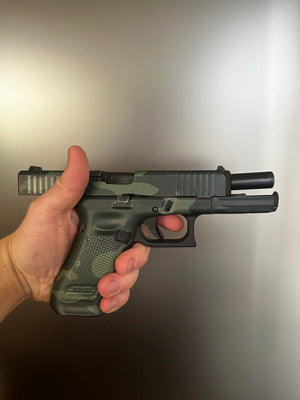 Gun Skin Premium Vinyl Pistol Wrap - WrapMyGun Gun Skins & AR-15 M4 Mag Skins