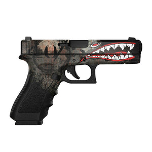 Gun Skin Premium Vinyl Pistol Wrap - WrapMyGun Gun Skins & AR-15 M4 Mag Skins