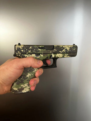 Gun Skin Premium Vinyl Pistol Wrap - WrapMyGun Gun Skins & AR-15 M4 Mag Skins