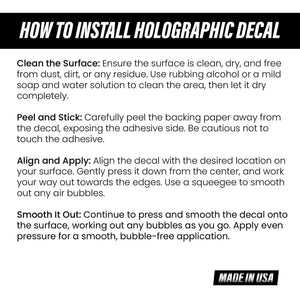 Those Who Disrespect Our Flag Have Never Been Handed A Folded One Holographic Decal - WrapMyGun Gun Skins & AR-15 M4 Mag Skins