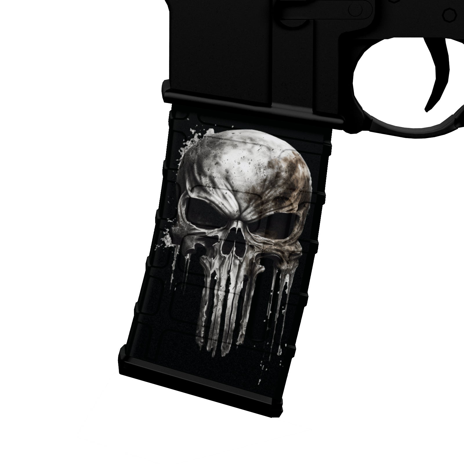 AR-15 Mag Skins Skulls - WrapMyGun Gun Skins & AR-15 M4 Mag Skins