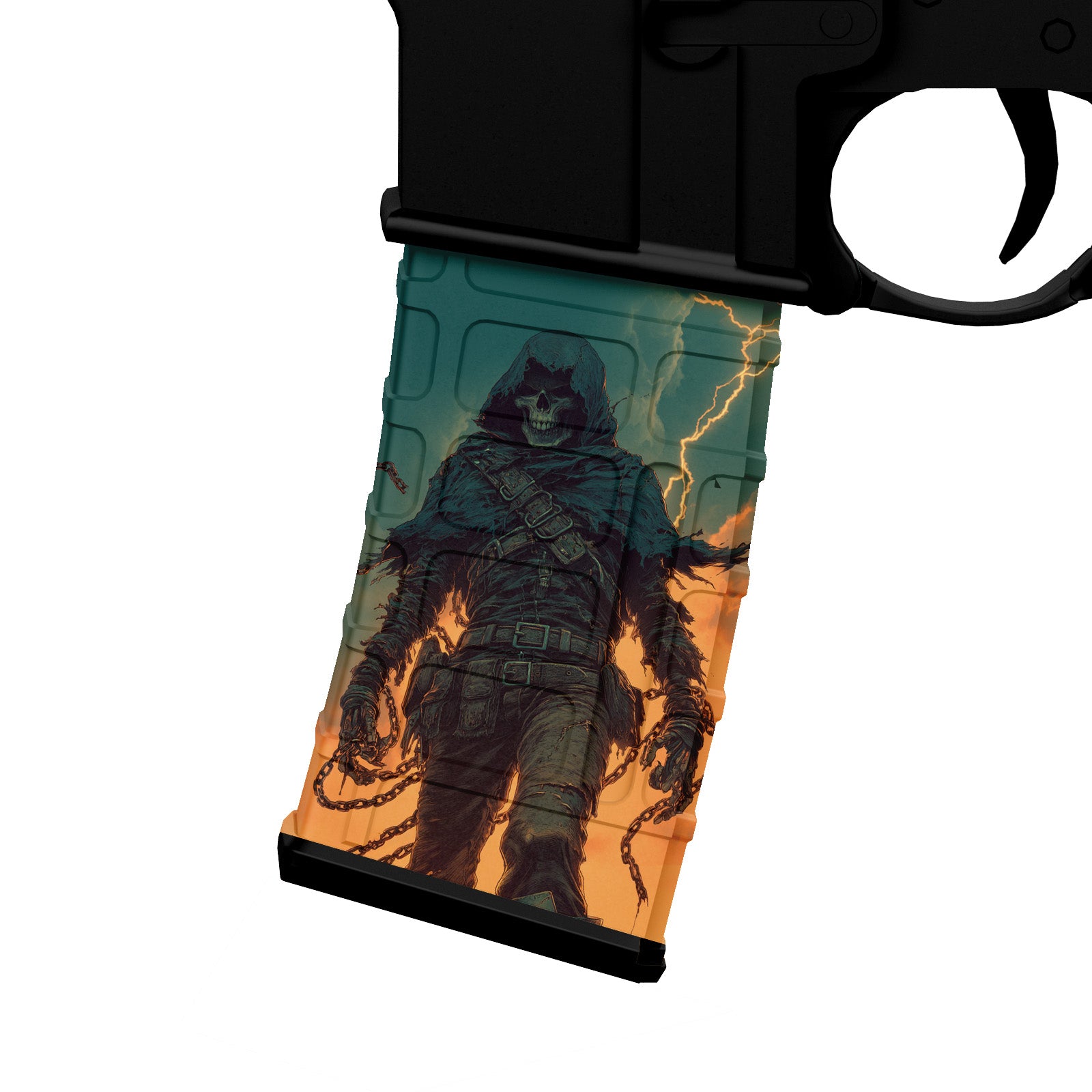 AR-15 M16 M4 Mag Skin - Grim Reaper