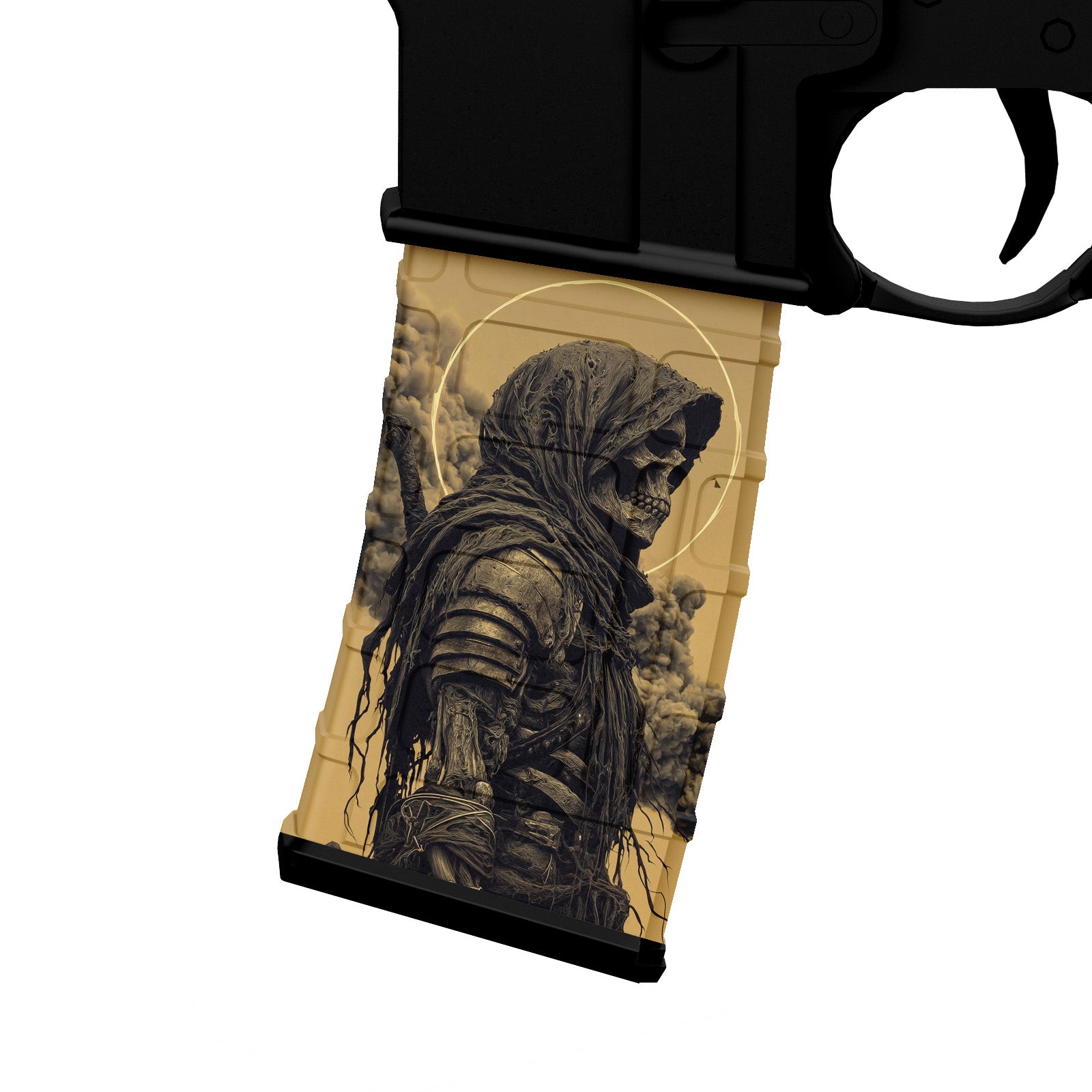 AR 15 M4 M16 Mag Skin - Skull