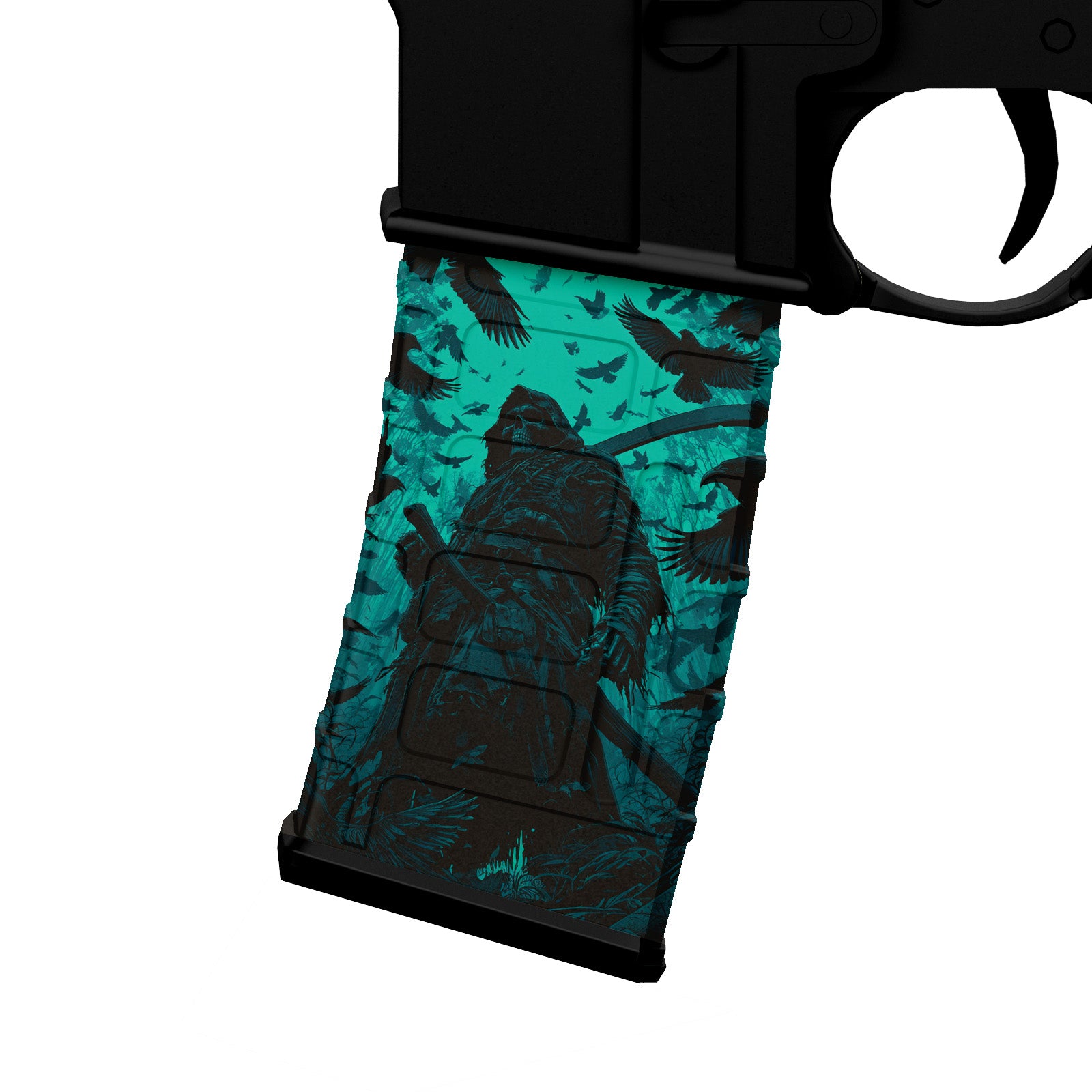 AR-15 M16 M4 Mag Skin - Grim Reaper