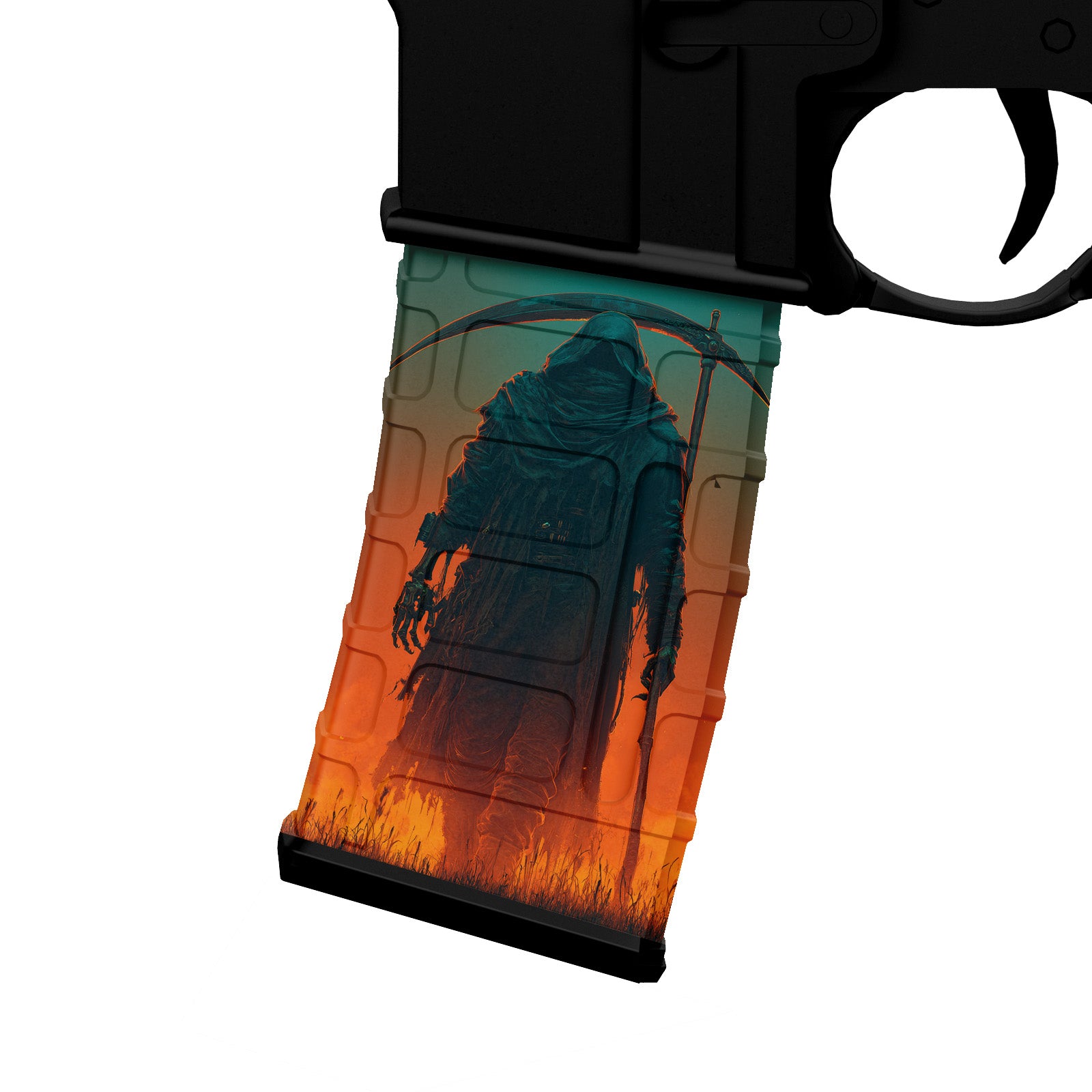 AR-15 M16 M4 Mag Skin - Grim Reaper