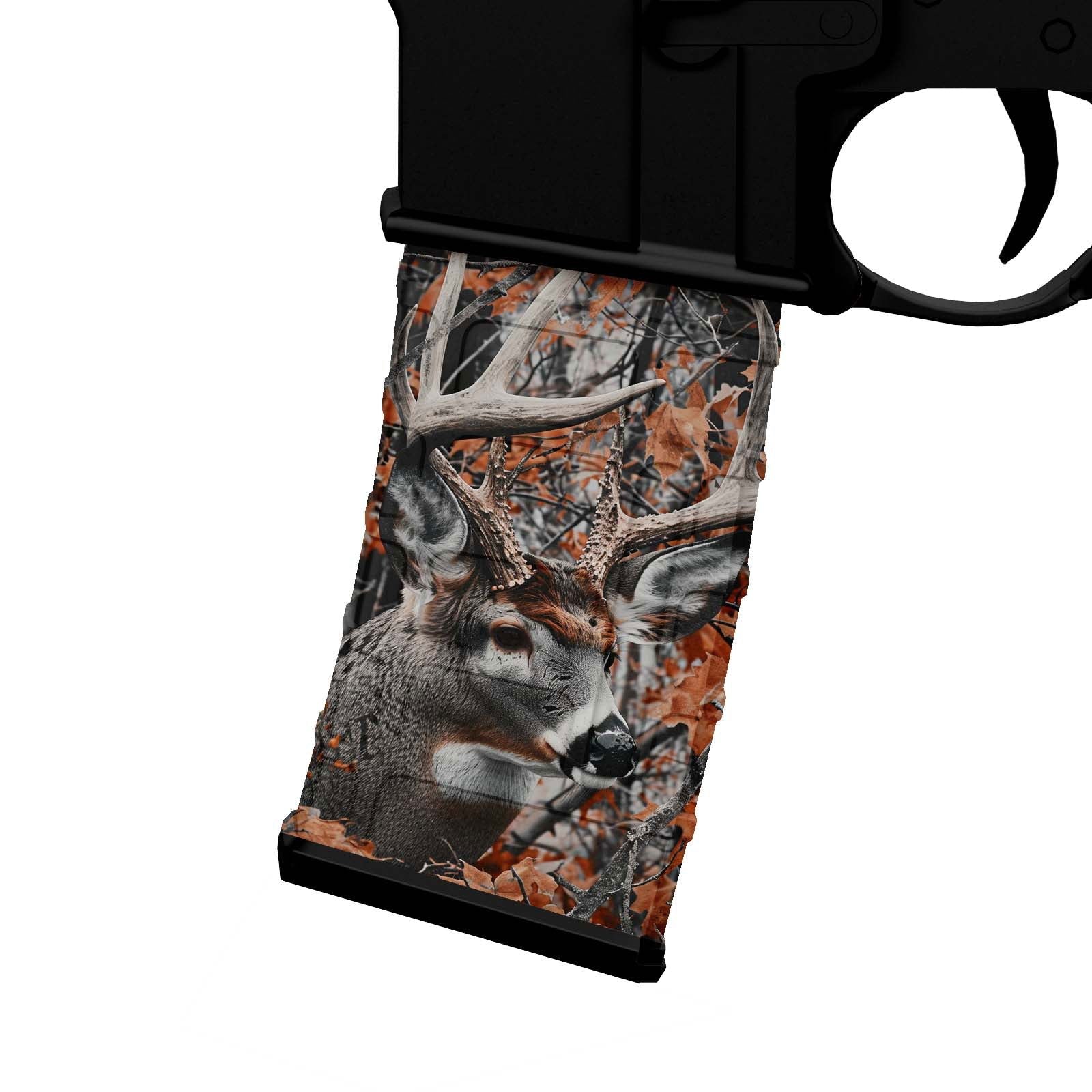 AR-15 M4 M16 Mag Skin - Elk Camo - WrapMyGun Gun Skins & AR-15 M4 Mag Skins