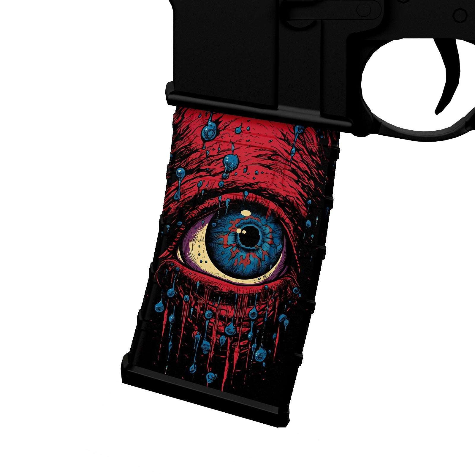 AR-15 M4 M16 Mag Skin - Eye Hand - WrapMyGun Gun Skins & AR-15 M4 Mag Skins