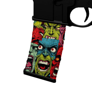 AR-15 M4 M16 Mag Skin - Faces - WrapMyGun Gun Skins & AR-15 M4 Mag Skins