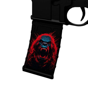 AR-15 M4 M16 Mag Skin - Gorilla - WrapMyGun Gun Skins & AR-15 M4 Mag Skins