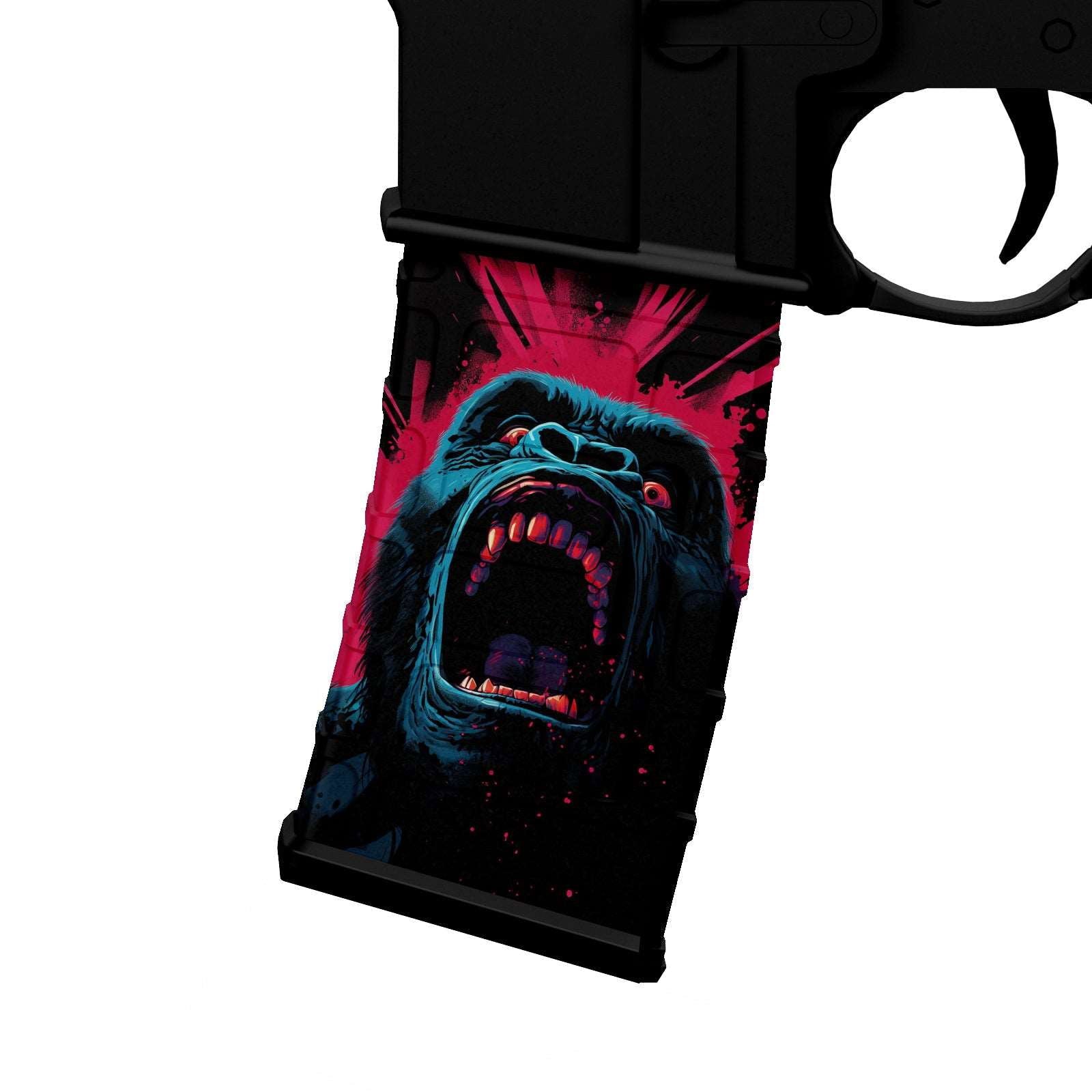 AR-15 M4 M16 Mag Skin - Gorilla - WrapMyGun Gun Skins & AR-15 M4 Mag Skins