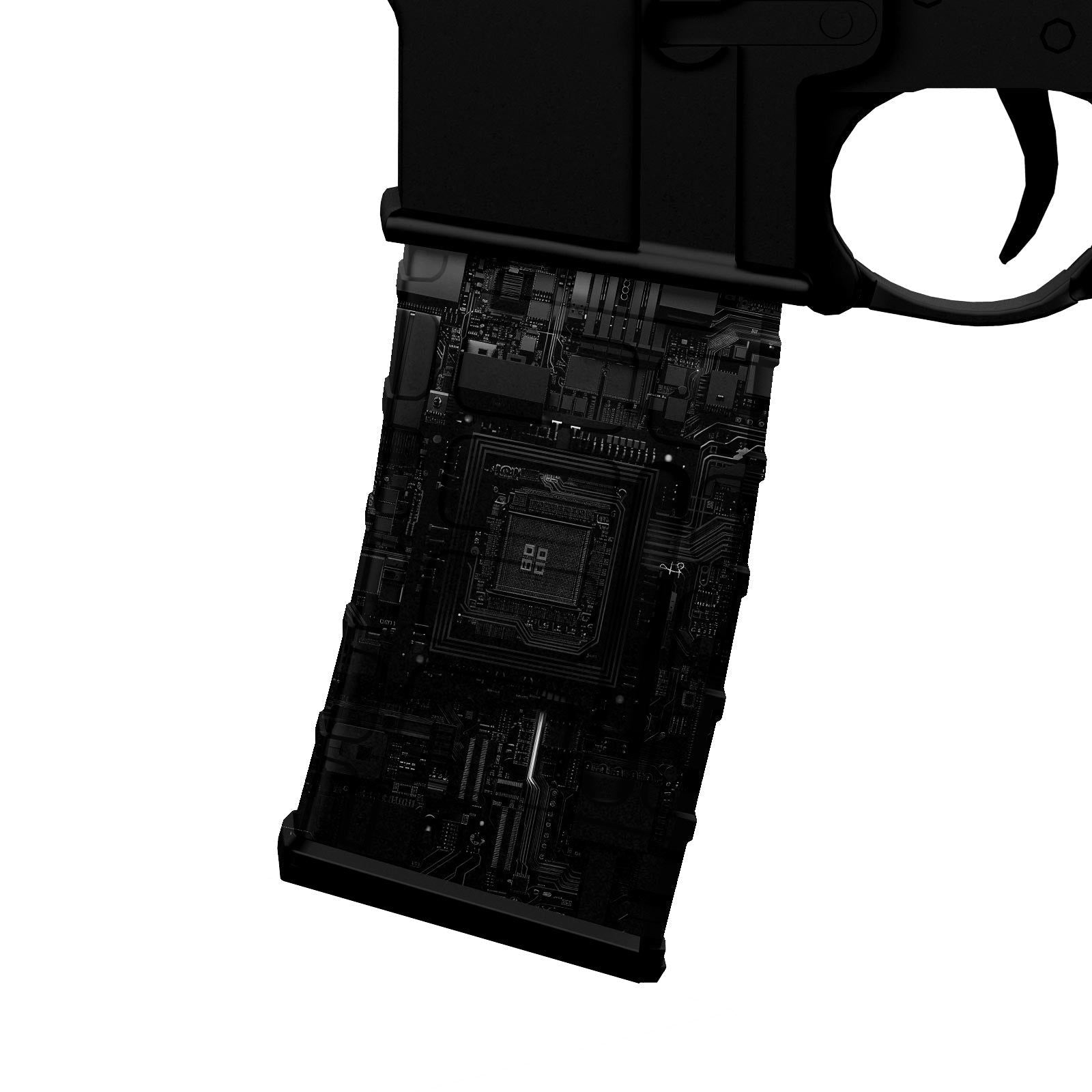AR-15 M4 M16 Mag Skin - Micro scheme camo - WrapMyGun Gun Skins & AR-15 M4 Mag Skins