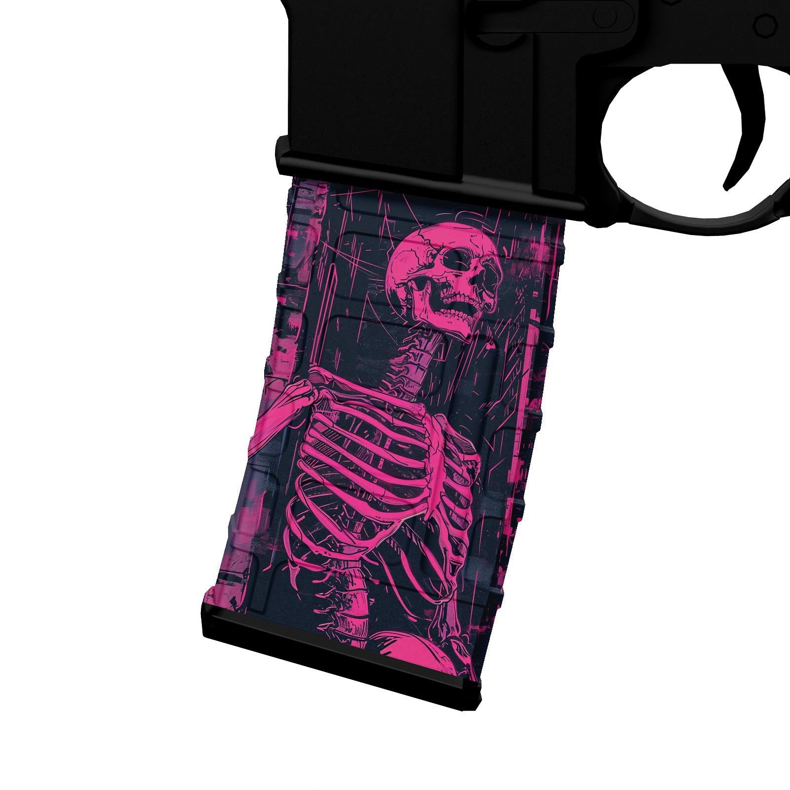 AR-15 M4 M16 Mag Skin - Skeleton - WrapMyGun Gun Skins & AR-15 M4 Mag Skins