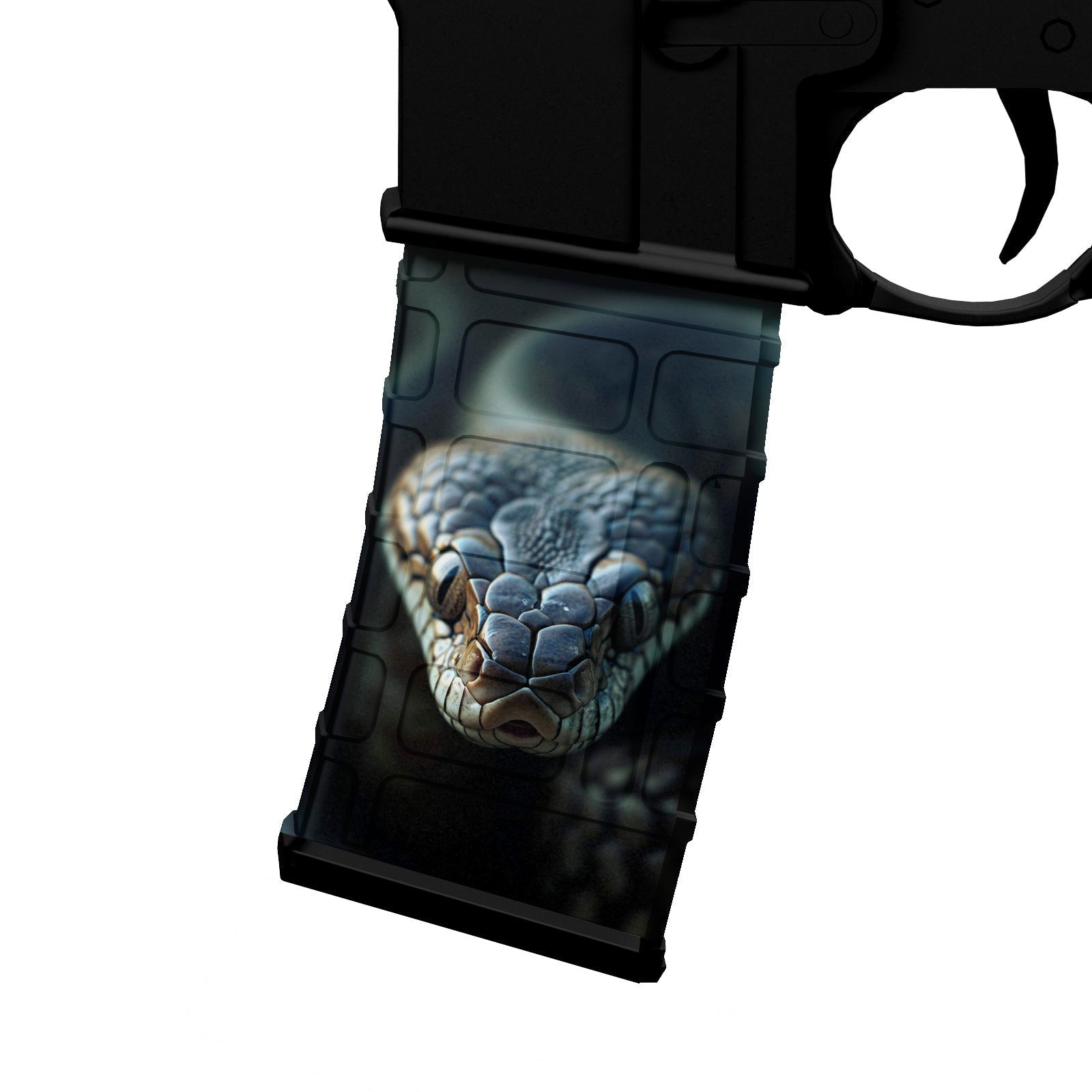 AR-15 M4 M16 Mag Skin - Snake - WrapMyGun Gun Skins & AR-15 M4 Mag Skins