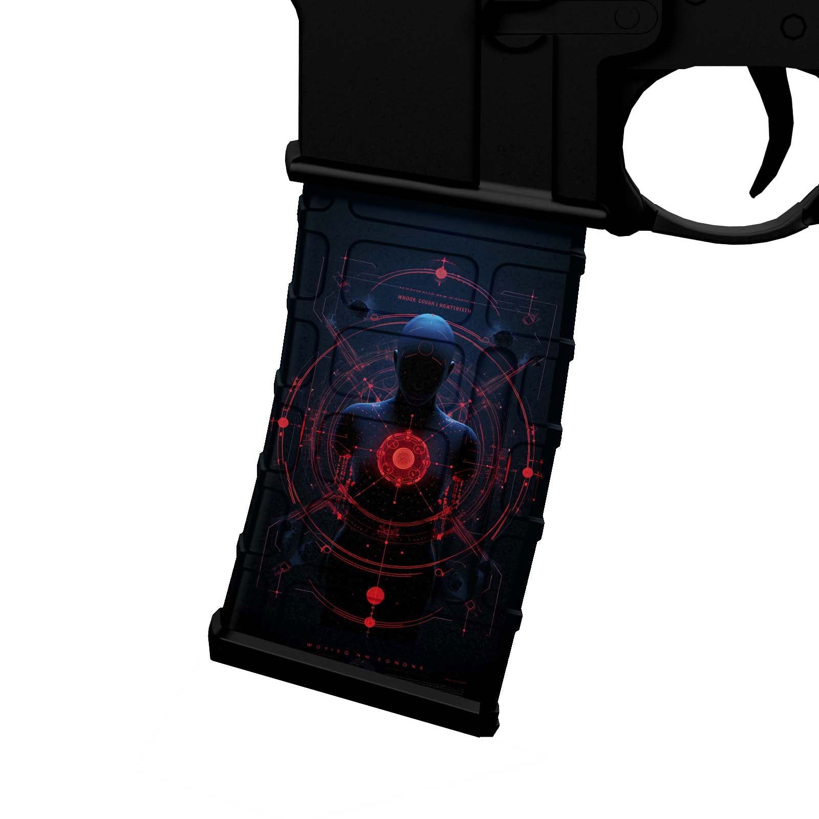 AR-15 M4 M16 Mag Skin - Target - WrapMyGun Gun Skins & AR-15 M4 Mag Skins
