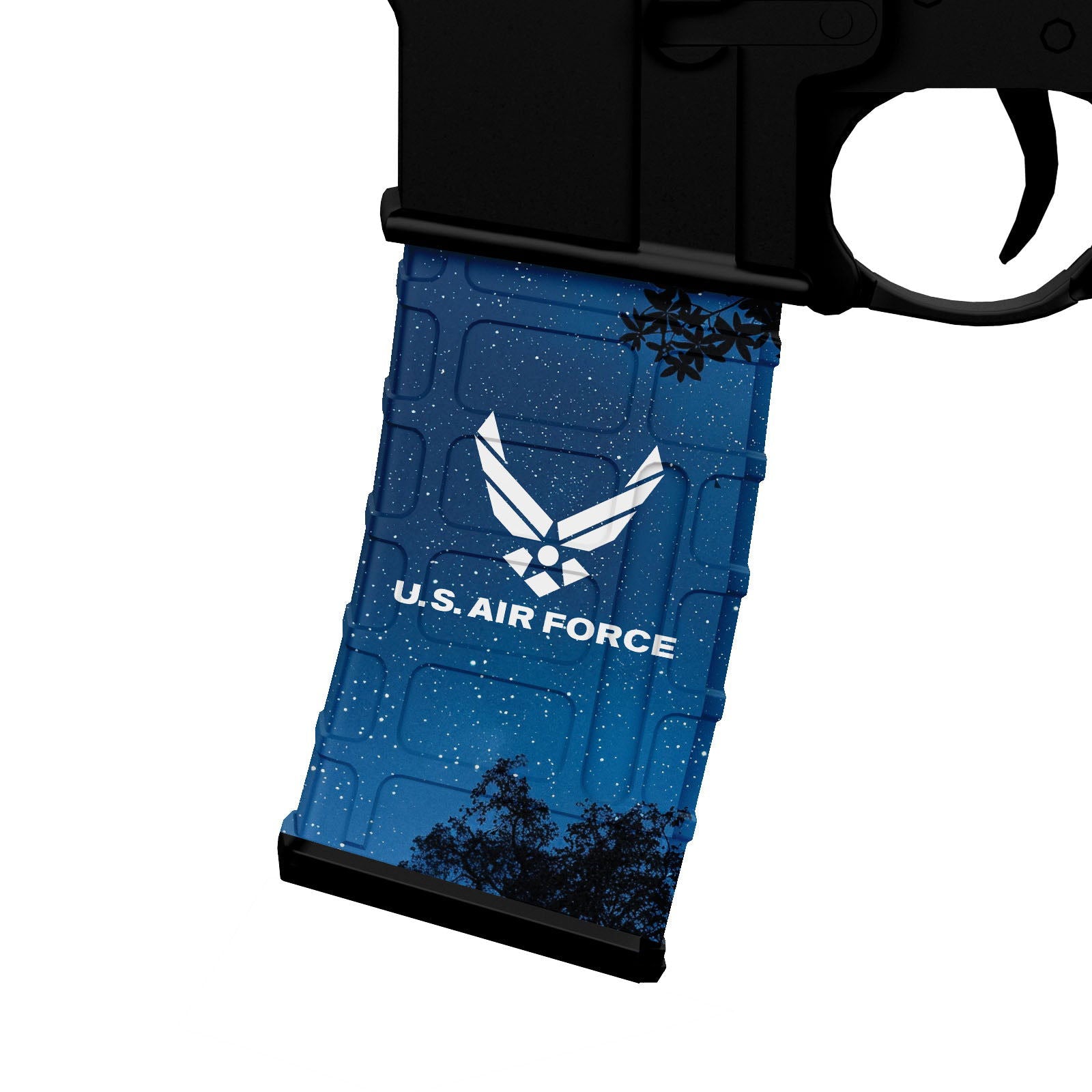AR-15 M4 M16 Mag Skin - U.S. Air Force - WrapMyGun Gun Skins & AR-15 M4 Mag Skins