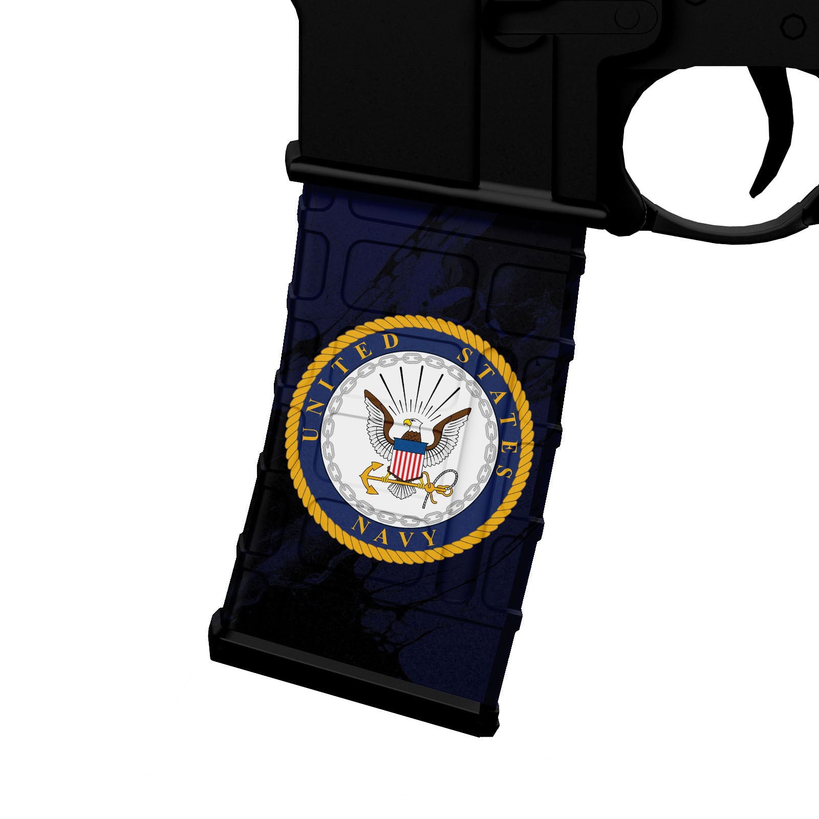 AR-15 M4 M16 Mag Skin - U.S. NAVY - WrapMyGun Gun Skins & AR-15 M4 Mag Skins
