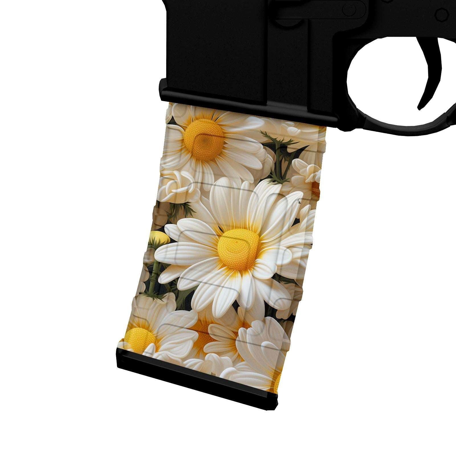 AR-15 M4 Mag Skin - Chamomile - WrapMyGun Gun Skins & AR-15 M4 Mag Skins